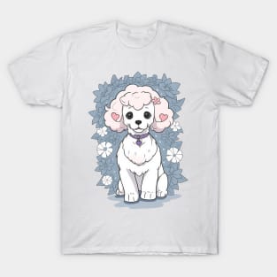 Floral Poodle's Enchantment T-Shirt